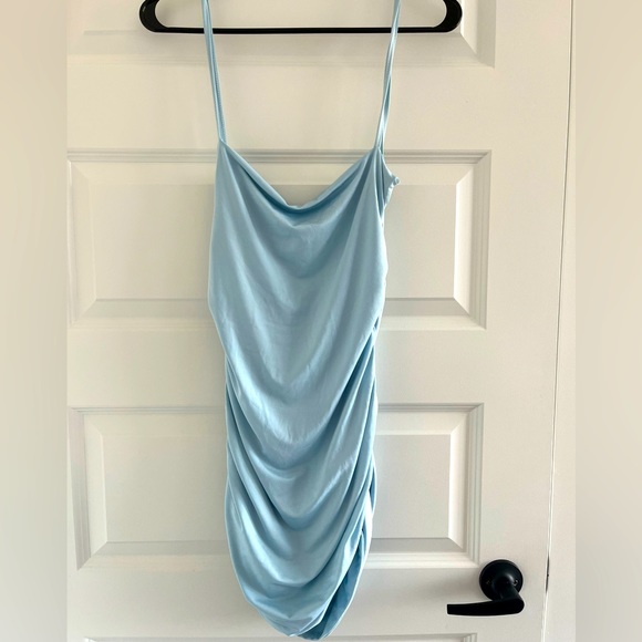 Bodycon dress with ruched sides - Picture 1 of 2